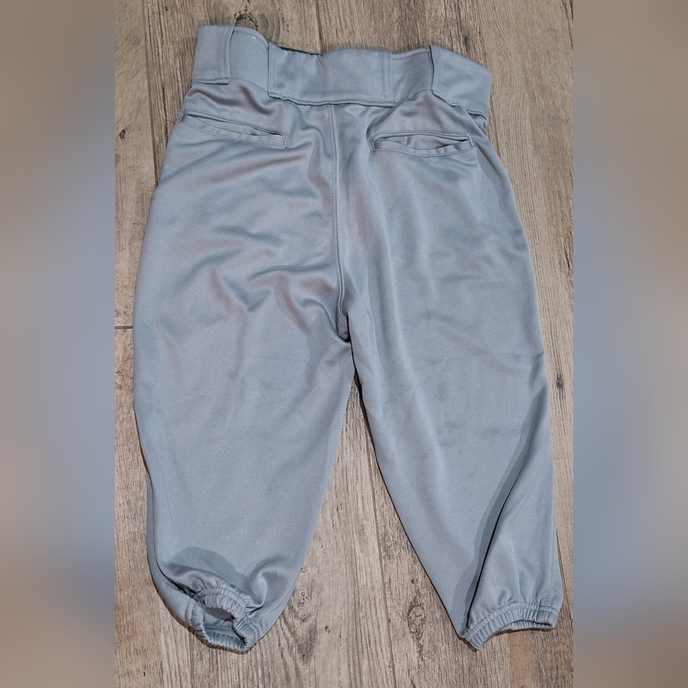 #1660 Rawlings Men's/ Womens Gray Athletic Baseball Knickers Sz S - Picture 6 of 8